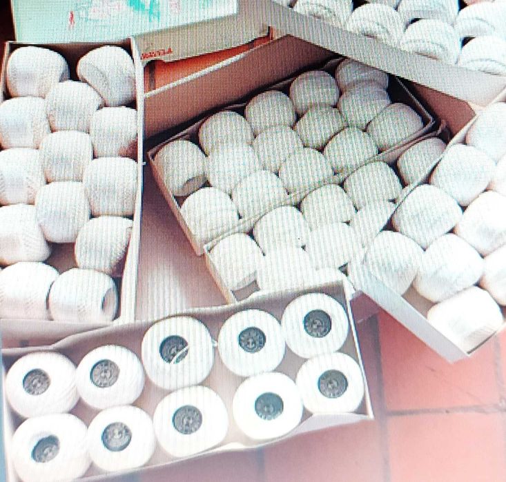 Novelos Âncora e DMC para Crochet