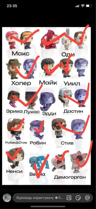 70 гривень фігурки