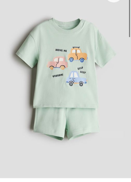 Костюм комплект шорти футболка h&m 68, 80, 86, 92, 98