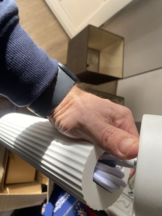 Candeiros cabeceira supensos novos na caixa