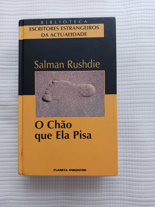 Livro O Chão que ela Pisa, de Salman Rushdie