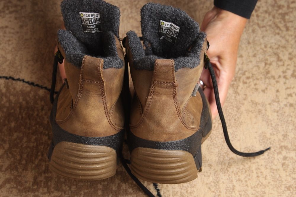 Зимние, влагостойкие ботинки для подростка Icebug, р.37/23 см/US5