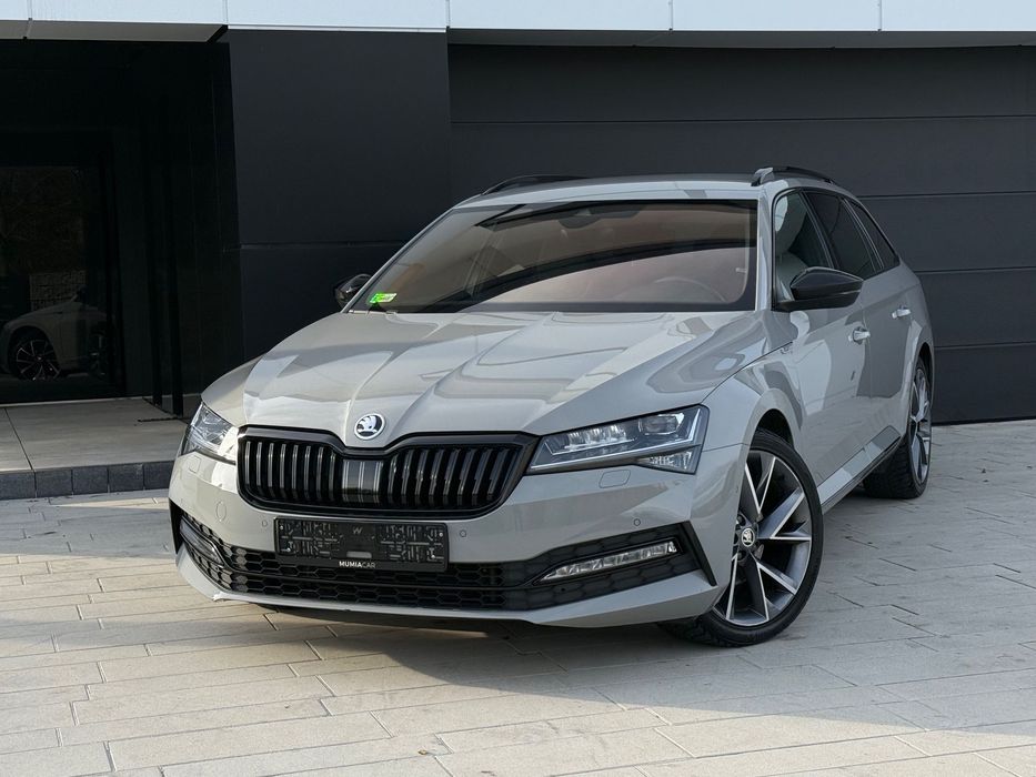 Skoda Superb Salon Polska SportLine CANTON Asystenci Ambiente CrystalLighting