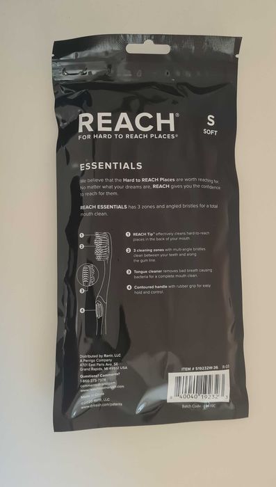 Pacote com 6 escovas de dente Reach - Soft (Macia)