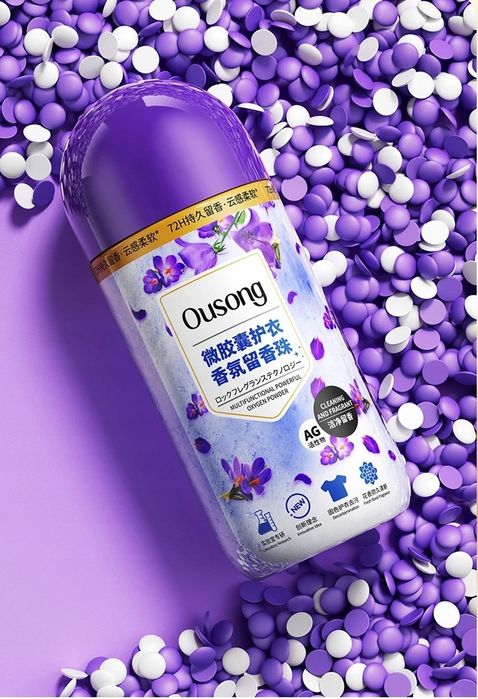 Perełki do prania Fiołek 200g mega świeżość, trwały zapach