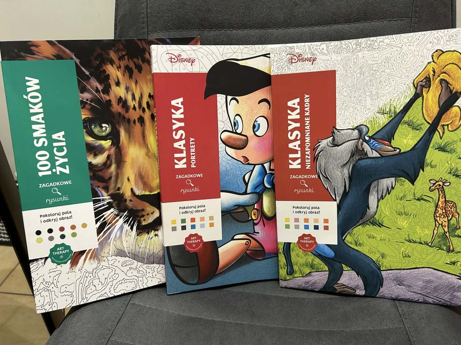 Розмальовки дісней польське видавництво