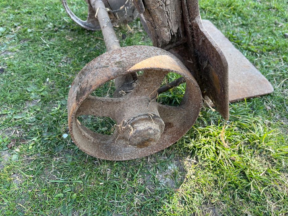 Stary  metalowy wózek vintage