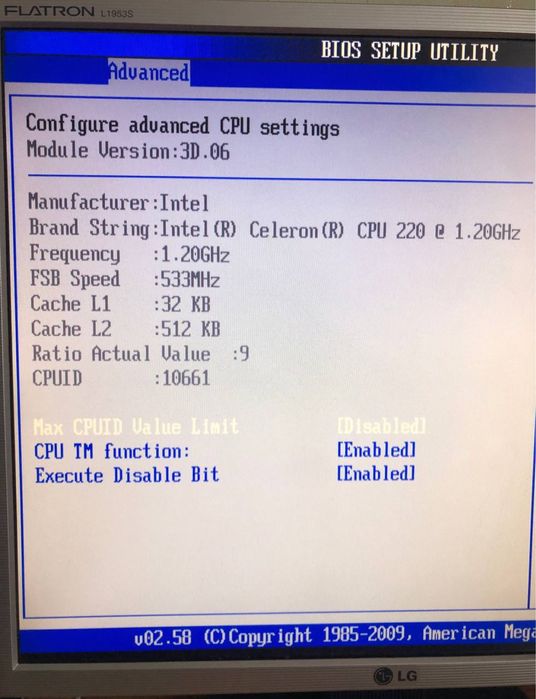 Материнська плата ITX-220