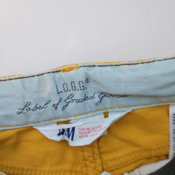 3x Spodnie dziecięce hm rozmiar 98