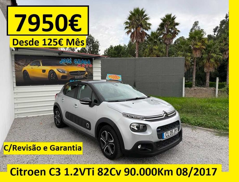 citroen c3 1.2VTi Shine 90.000Km 08/2017