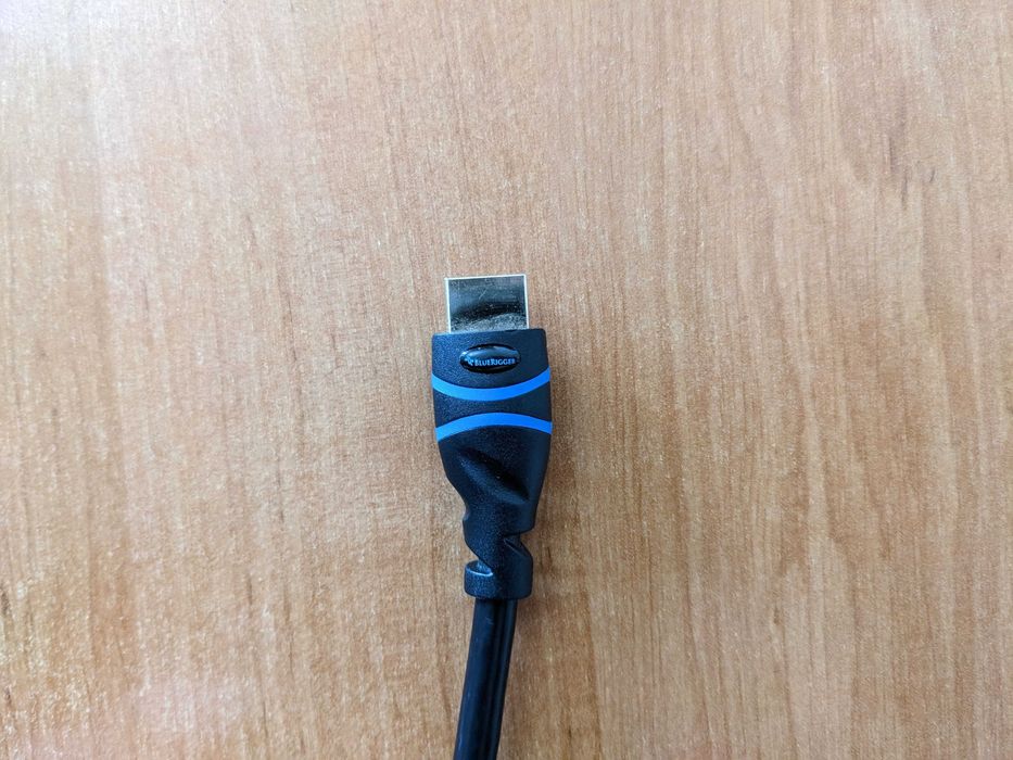 Фирменный кабель BlueRigger HDMI 4K HDR10 0.95м