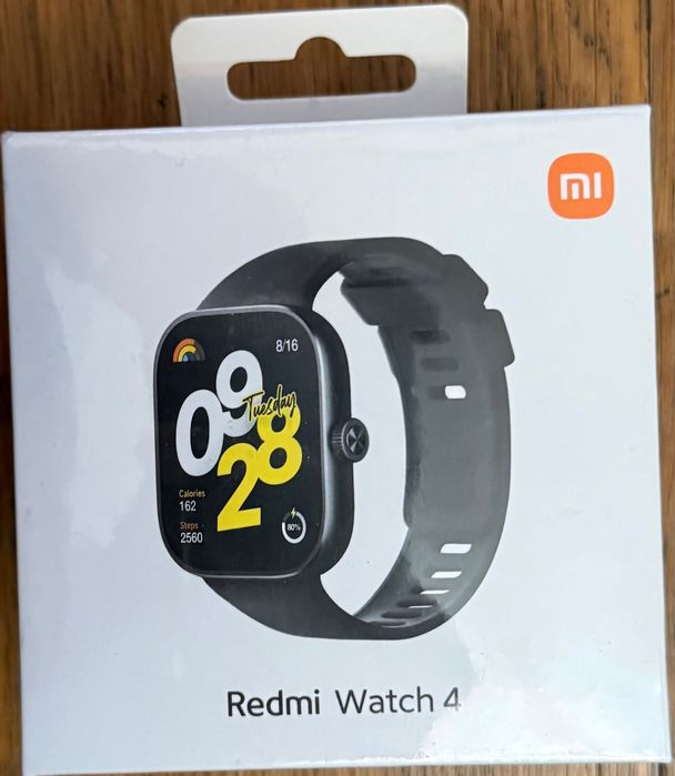 Smartwatch Xiaomi Redmi Watch 4 (preto)- novo, 3 anos de garantia