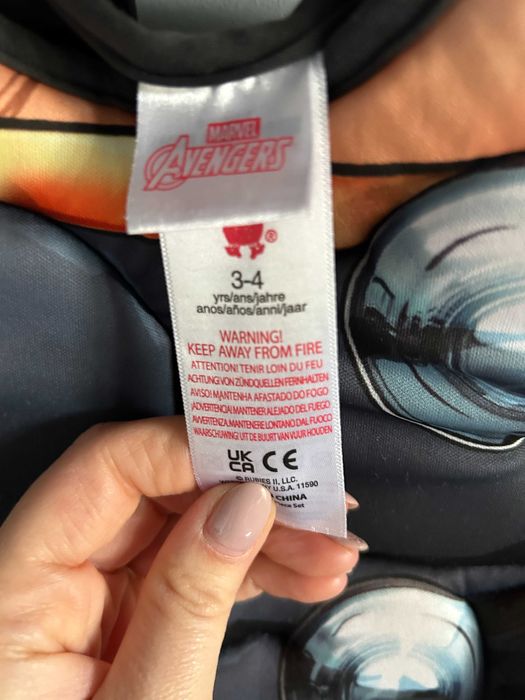 Strój przebranie Thor Avengers 3/4 lata