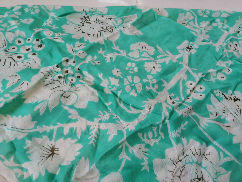 orsay chusta szal turkusowy letni