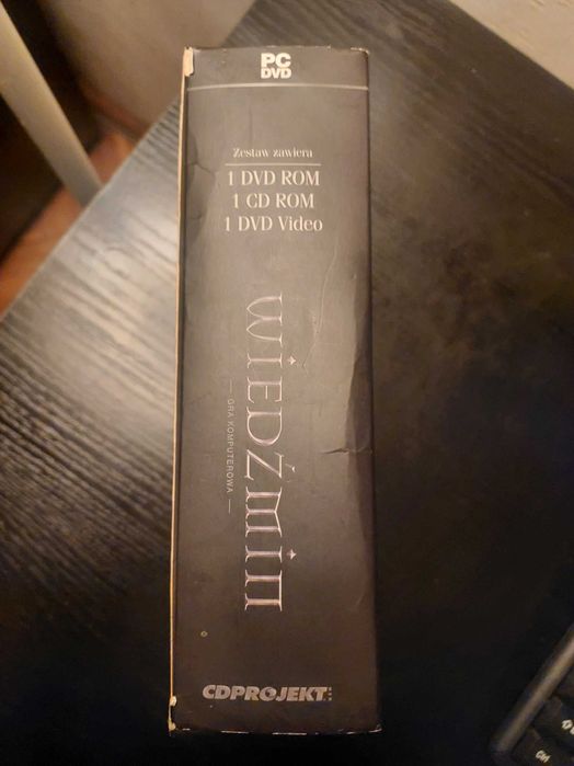 Wiedźmin gra komputerowa edycja z roku 2007 używana