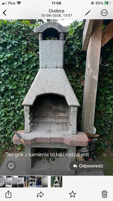 Kominek/grill betonowy (nowy!)