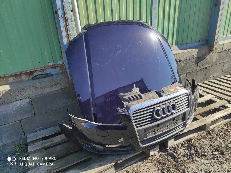 Audi a4 b7 LZ5A maska zderzak Xenon spryskiwacze lampa wzmocnienie