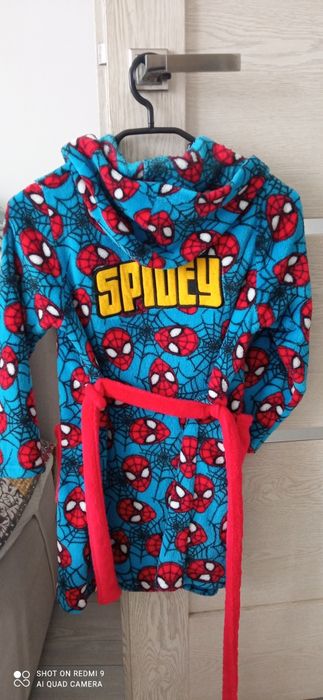 Szlafrok Spiderman 122/128