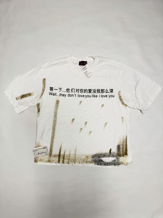 футболка Praying White tee M L Vetements balenciaga rick owens
