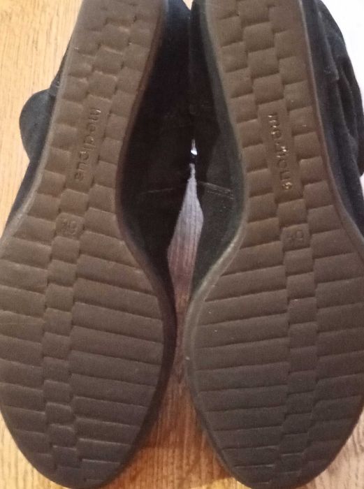 Medicus ciepłe skórzane botki ROZ.6,5 czyli 40.