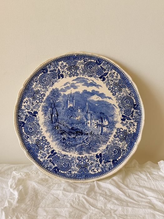 Величезне вінтажне блюдо Villeroy & Boch