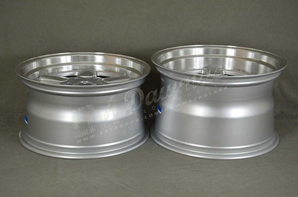 Felgi DMC01 Classic 18" 9,5J ET20 + 11J ET25 5x120 Silver Machine Lip