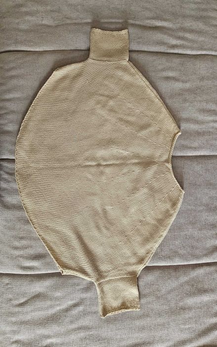 Camisola tipo balão manga a 3/4