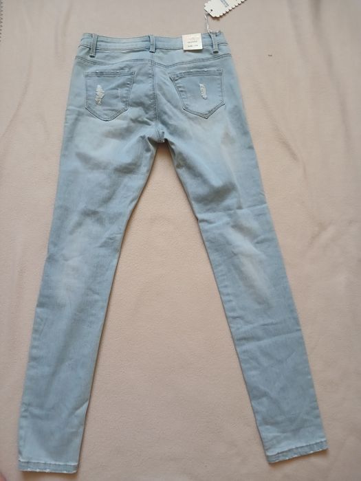 Голубі джинси скіні