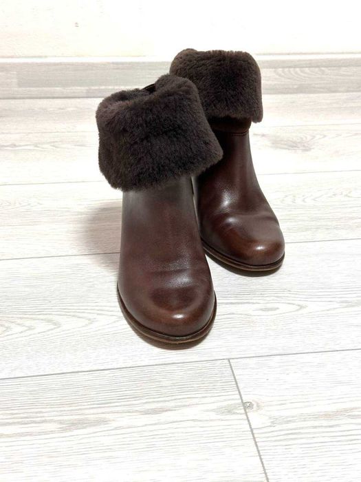 Жіночі ботинки  демісезон Ecco нат шкіра, р. 41