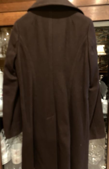 Sobretudo castanho novo fa benetton tamanho 34 portugues