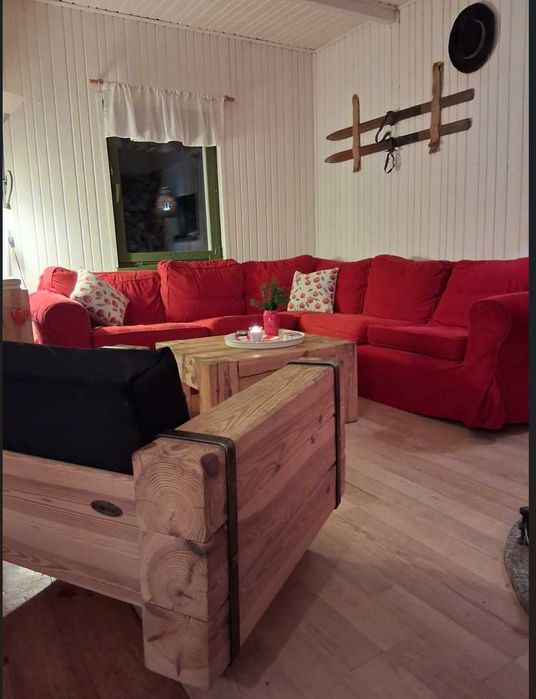 Domek letniskowy, całoroczny. Czereśniowy domek w Borach Tucholskich.