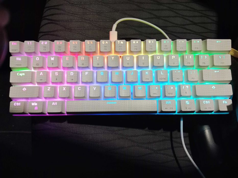 Motospeed CK62 USB Wired RGB Keyboard gaming