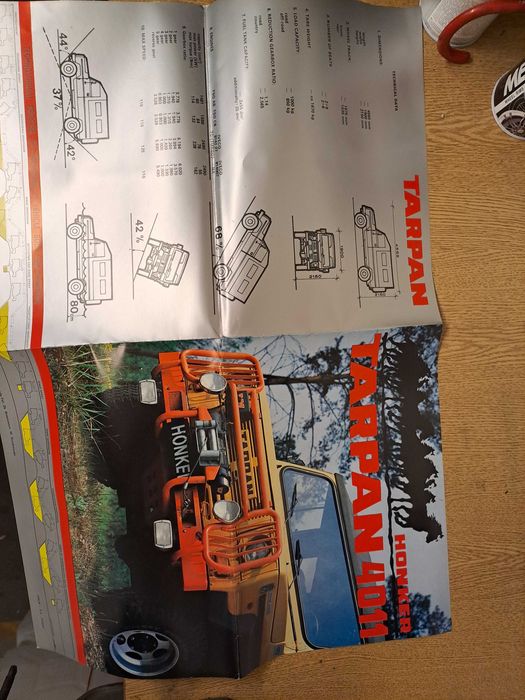 Plakat rozkładany Tarpan Honker