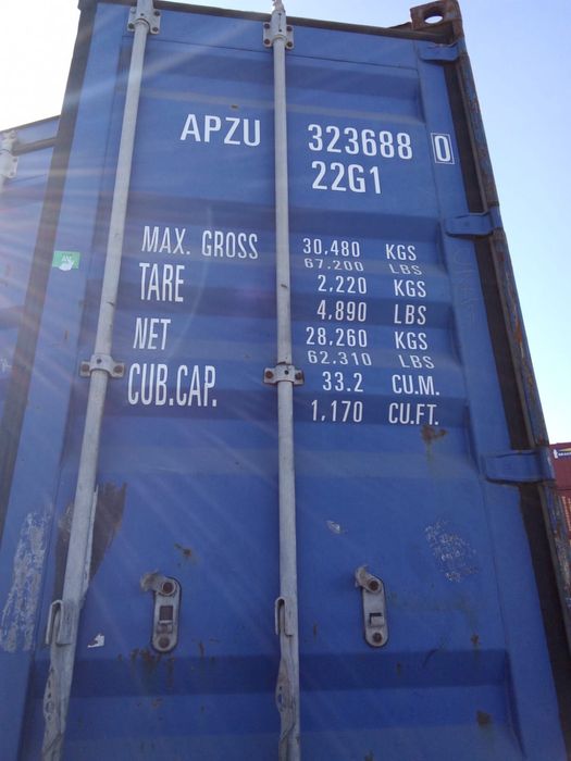 Contentores usados e novos
20" e 40" pés (6 e 12metros)

100% estanque