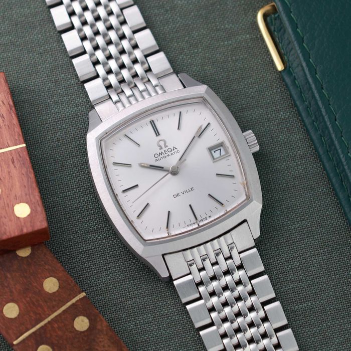 Zegarek meski Deville kostka automat bransoleta bor