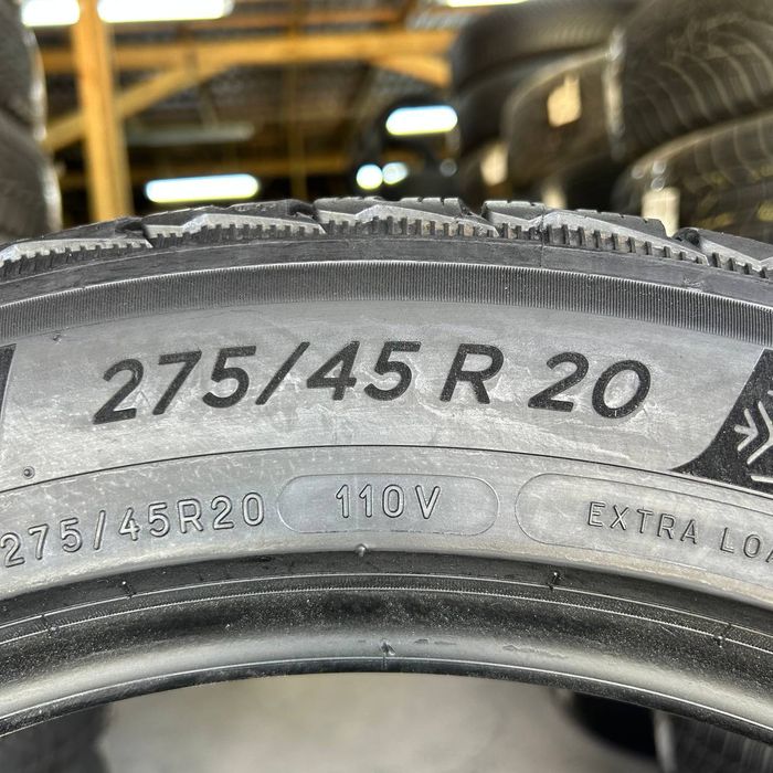Зимова резина бу 275/45 R20 Michelin Pilot Alpin 5 SUV RunFlat європейська 6 мм пара або комплект