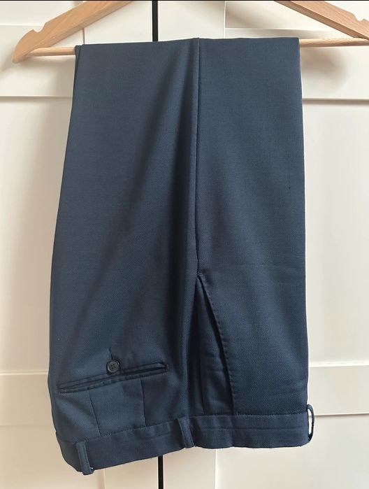 Garnitur Męski Vistula Super 100's Slim 176/100/86 (88) Wełna