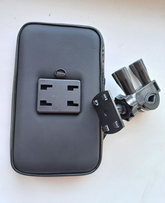 Держатель велосипедный водонепроницаемый для телефона, чёрного цвета