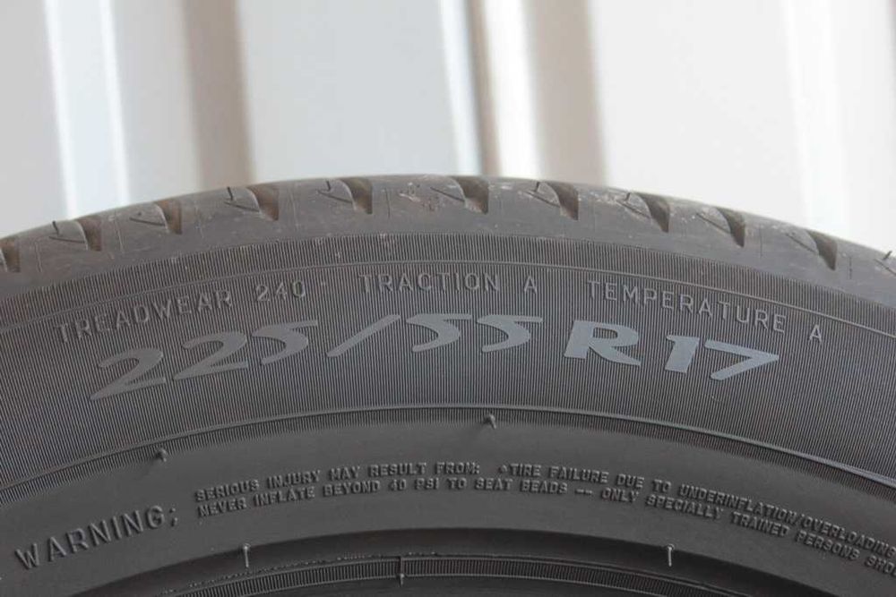 225/55/17 Michelin Primacy 3 225/55 R17 101W XL