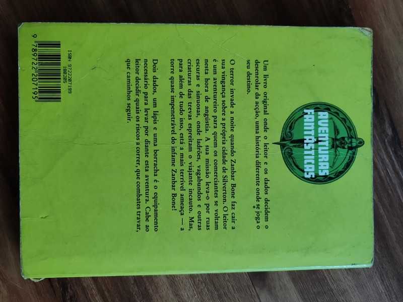 Livro Aventuras Fantásticas - A Cidade dos Ladrões