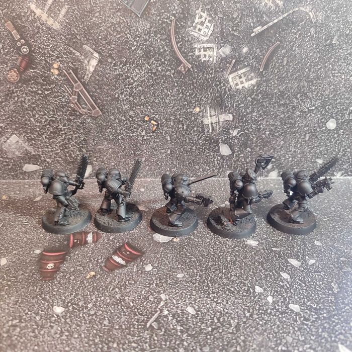 Warhammer 40k 5 space marine space wolves