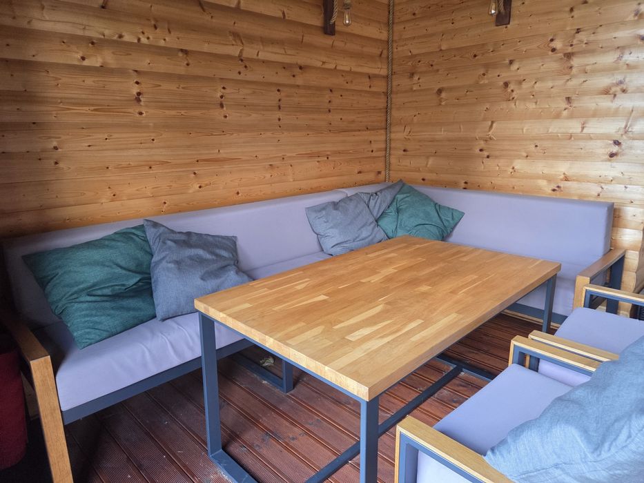 Meble ogrodowe dębowe