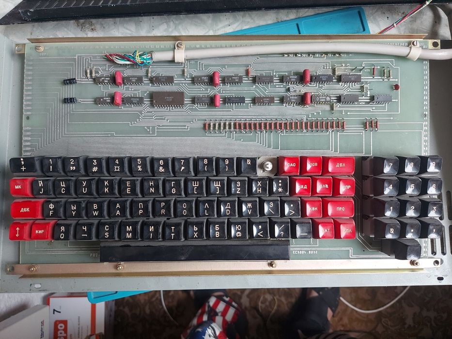 Термінал від старої радянської ЕОМ