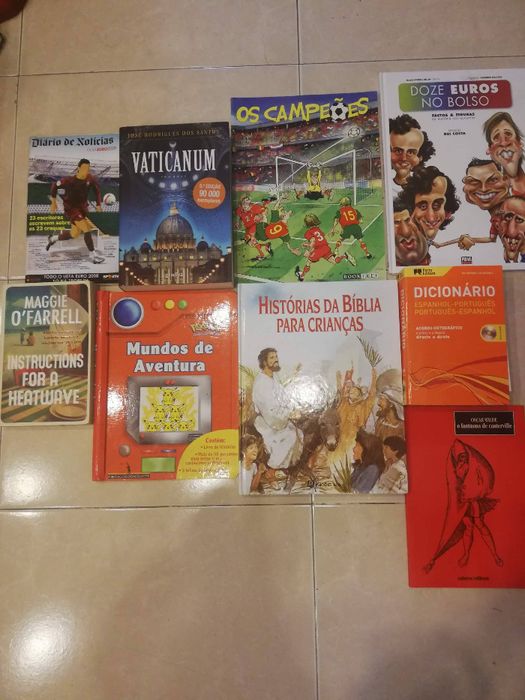 Livros diversos (Prosa, Poesia, BD)