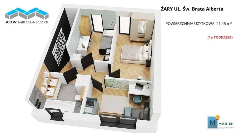 Szereg 78 m²,4pokoje,ul.Brata Alberta - Widok 4