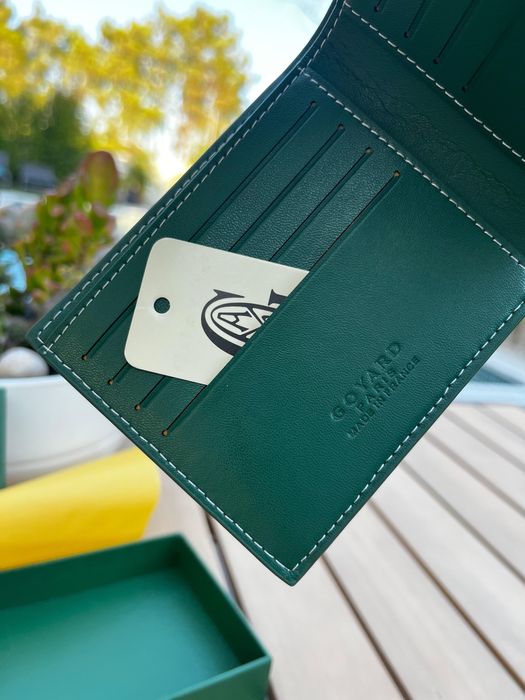 Carteira homem verde