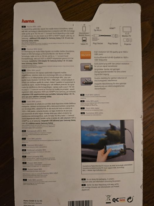 Cabo hdmi para sd
