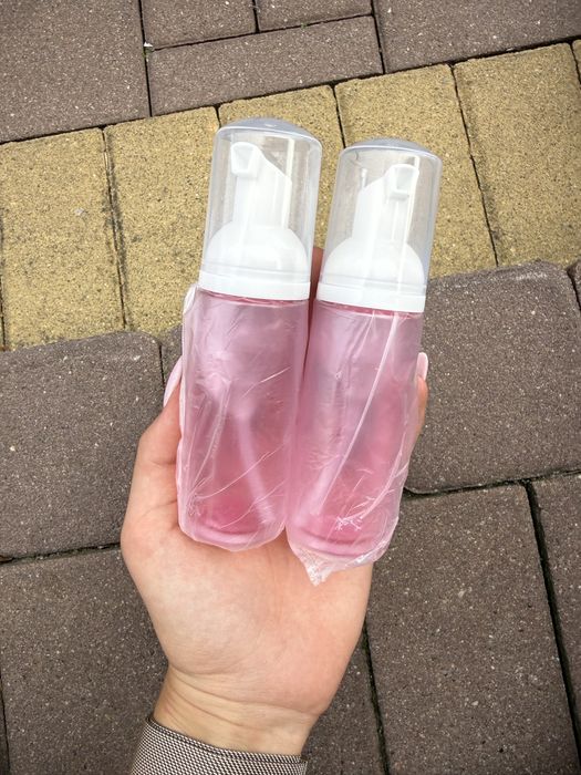 Dwupak butelki podroznej z pompką