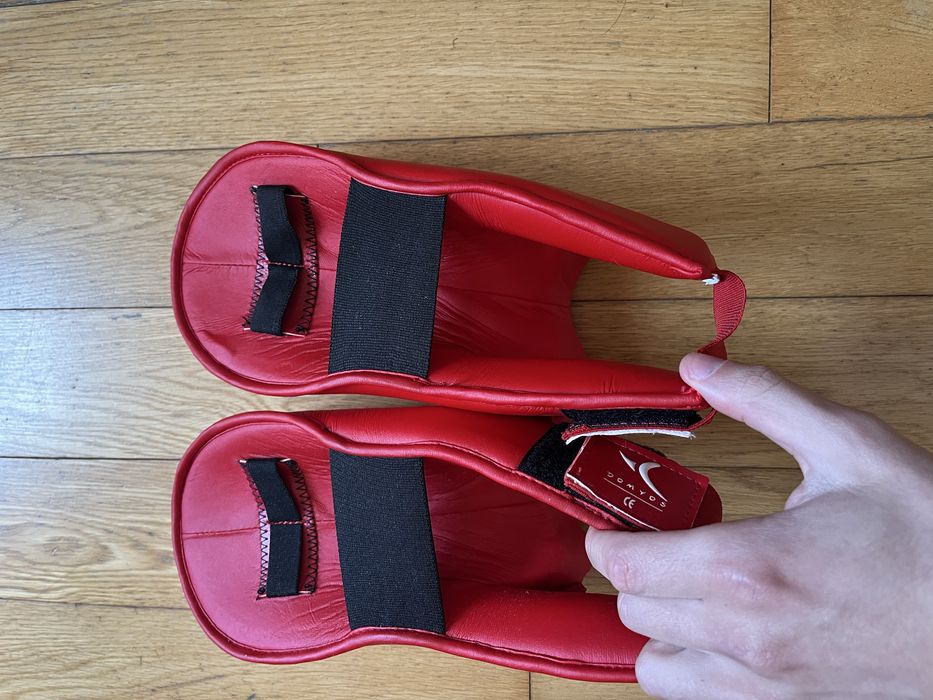 Protecao de pes karate ou kickboxe