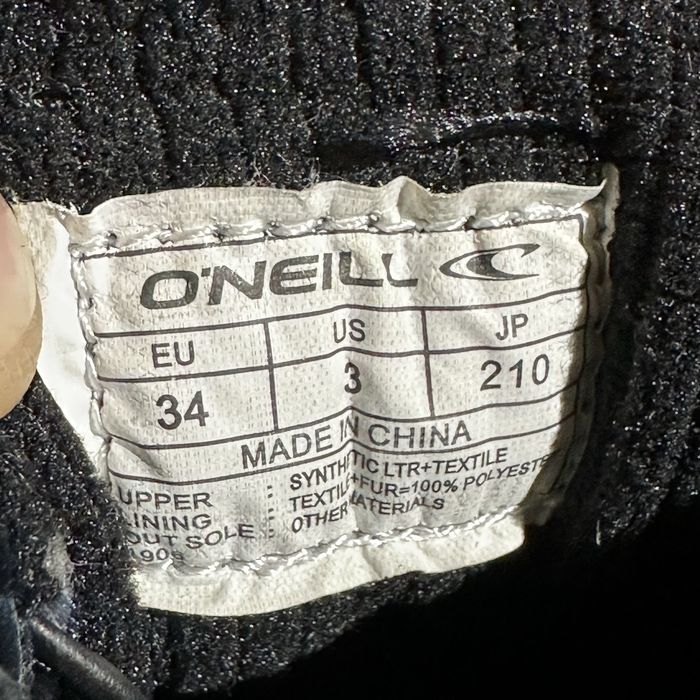 Нові зимові дитячі утеплені ботінки O’Neill 34/21.5 cm